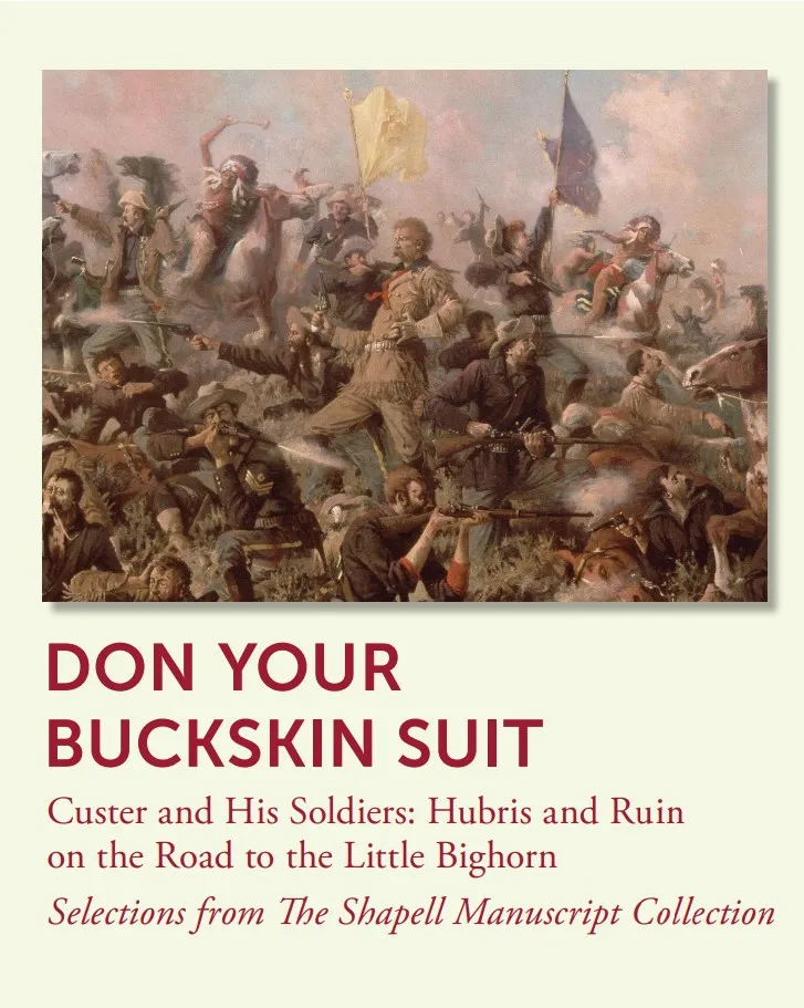 Don Your Buckskin Suit — Shapell publication cover