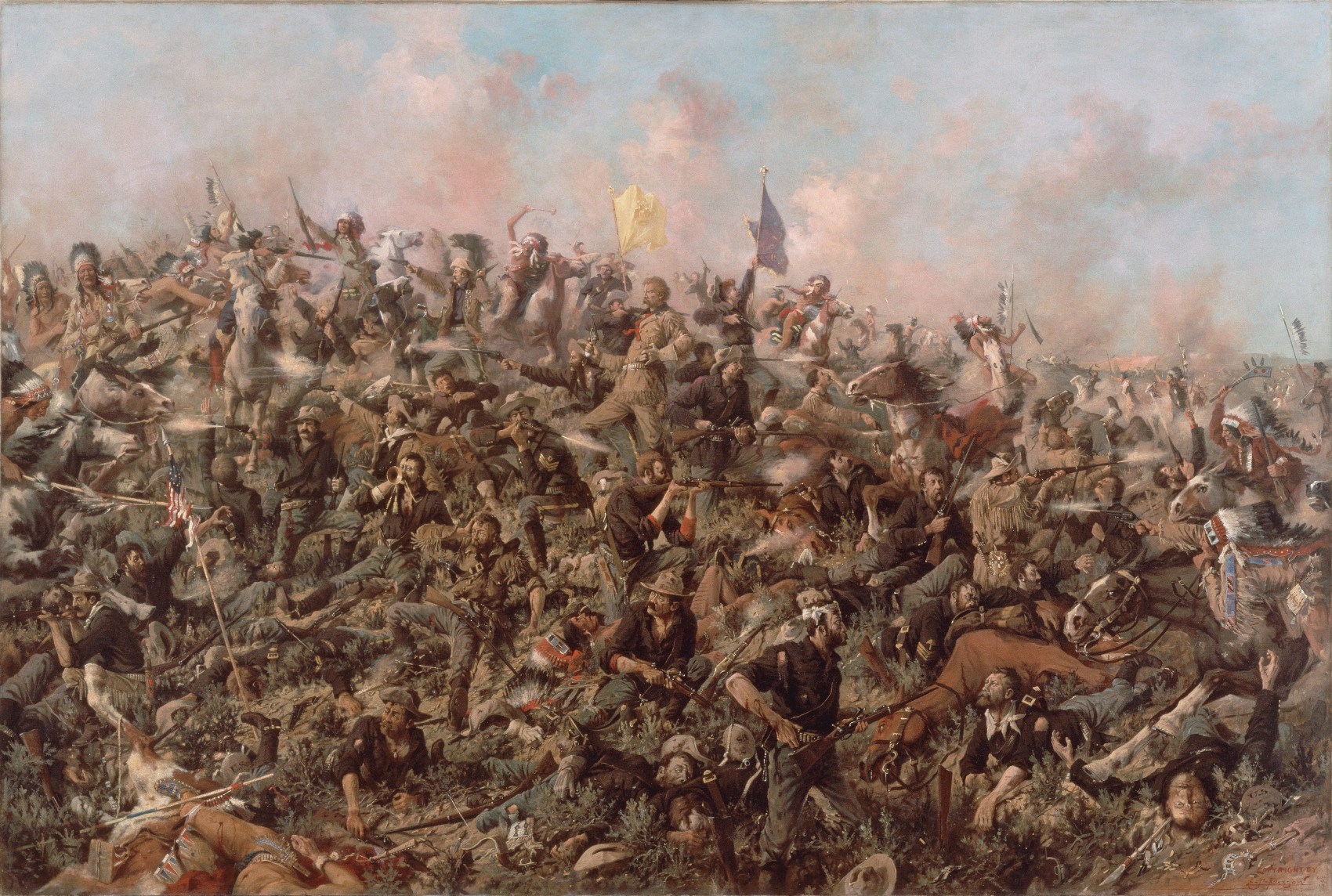 Edgar Samuel Paxson, Custer's Last Stand (1899), Buffalo Bill Center of the West