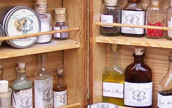 File:Assortment of medicines used during the American Civil War displayed at the reenactment of the battle of corydon.jpg