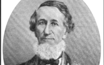 Abraham Jonas, Grand Master, Kentucky, 1833, Grand Master, Illinois, 1840, from The Masonic Voice-Review (Chicago), Vol. 5, March 1903, p. 151.
