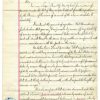 Charles Newburgh's handwritten appeal for an increase of pension, written on lined paper with a red margin line.