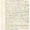 Charles Newburgh's handwritten appeal for an increase of pension, written on lined paper with a red margin line.